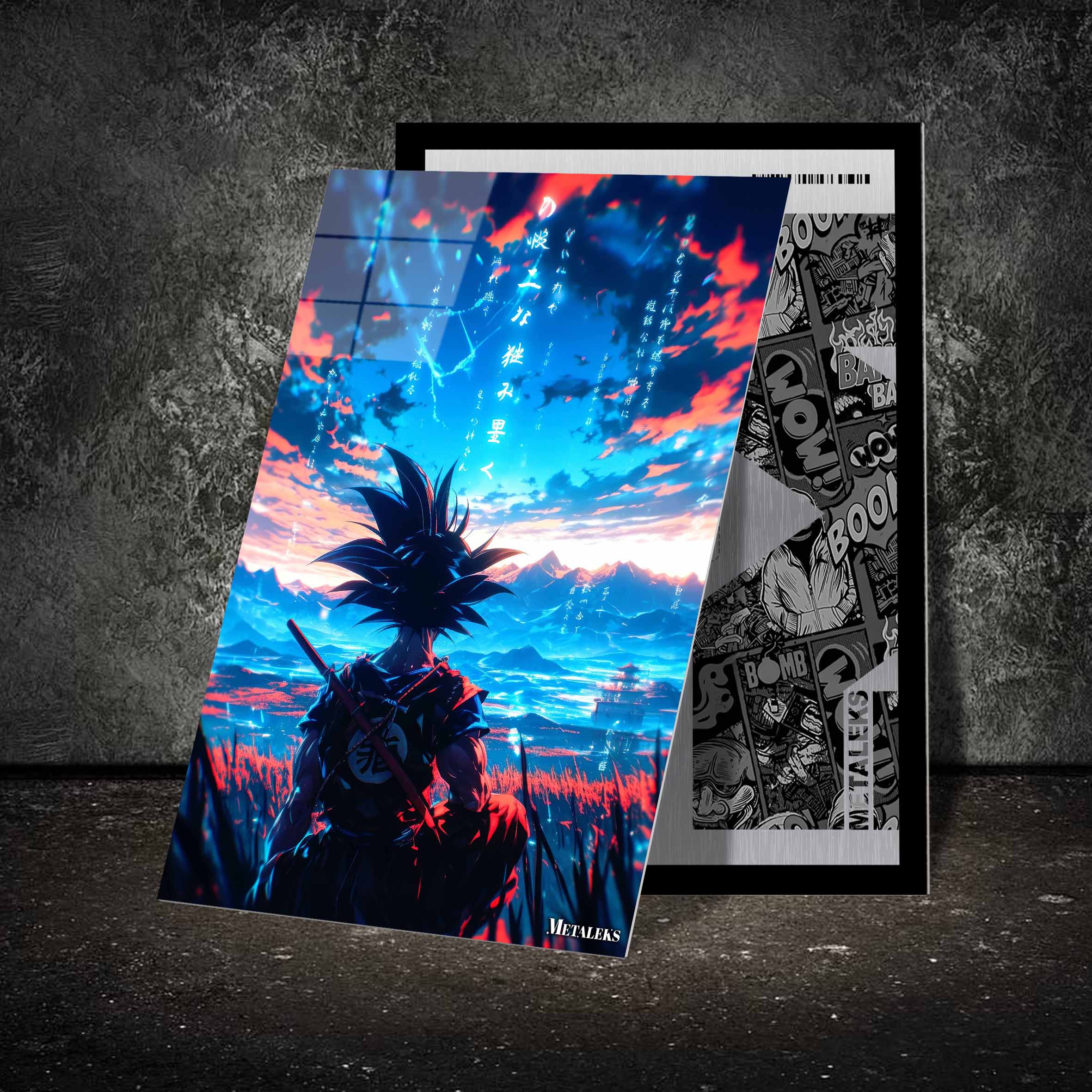 Goku Chill Vibe Poster