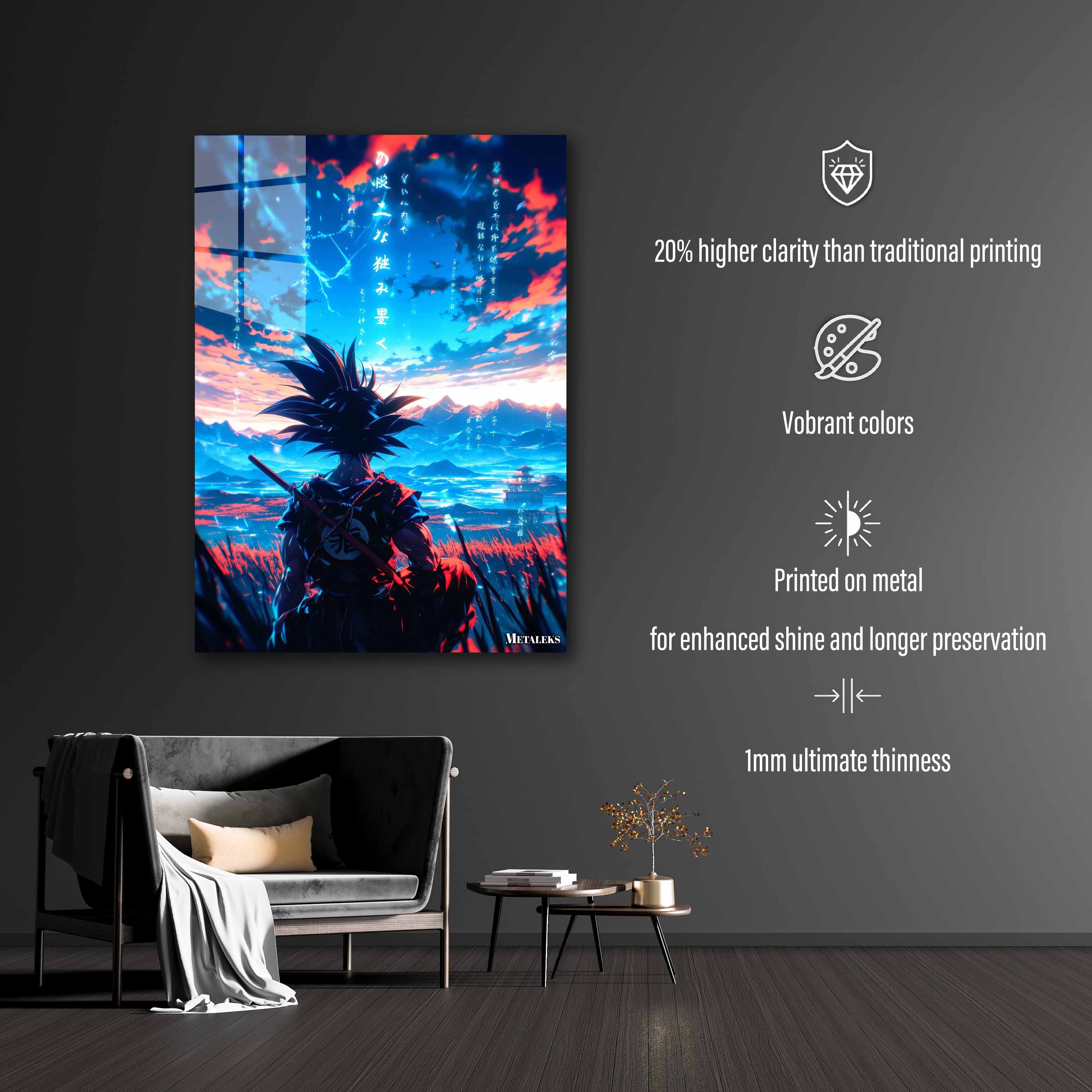 Goku Chill Vibe Poster