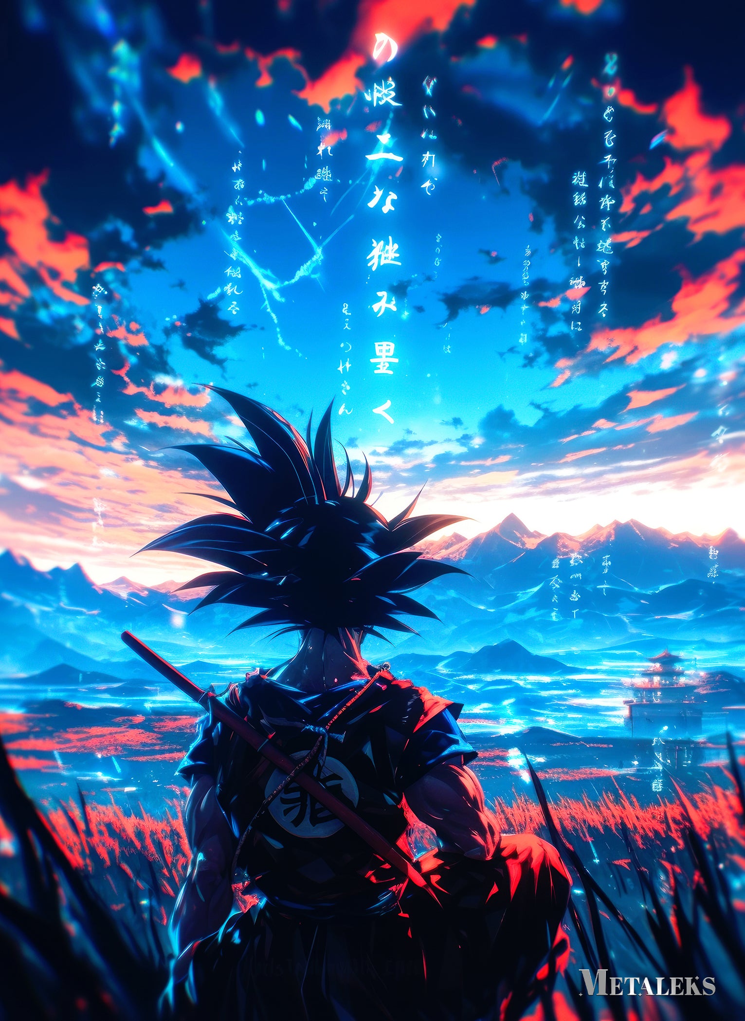 Goku Chill Vibe Poster