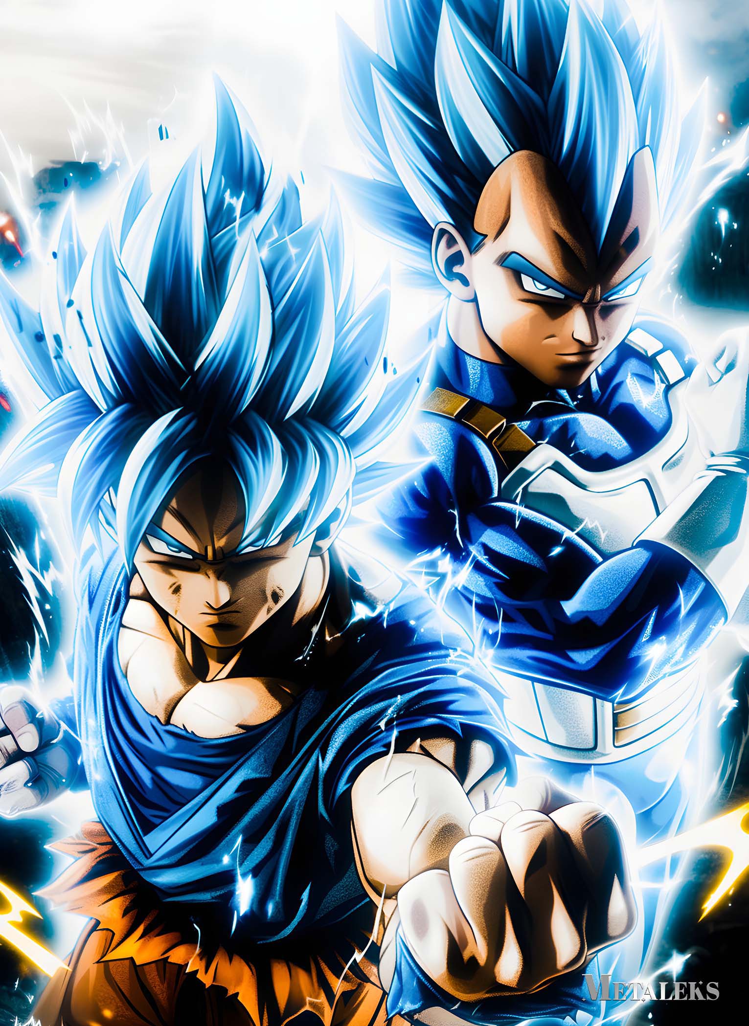 Goku X Vegeta.DBZSSBlu