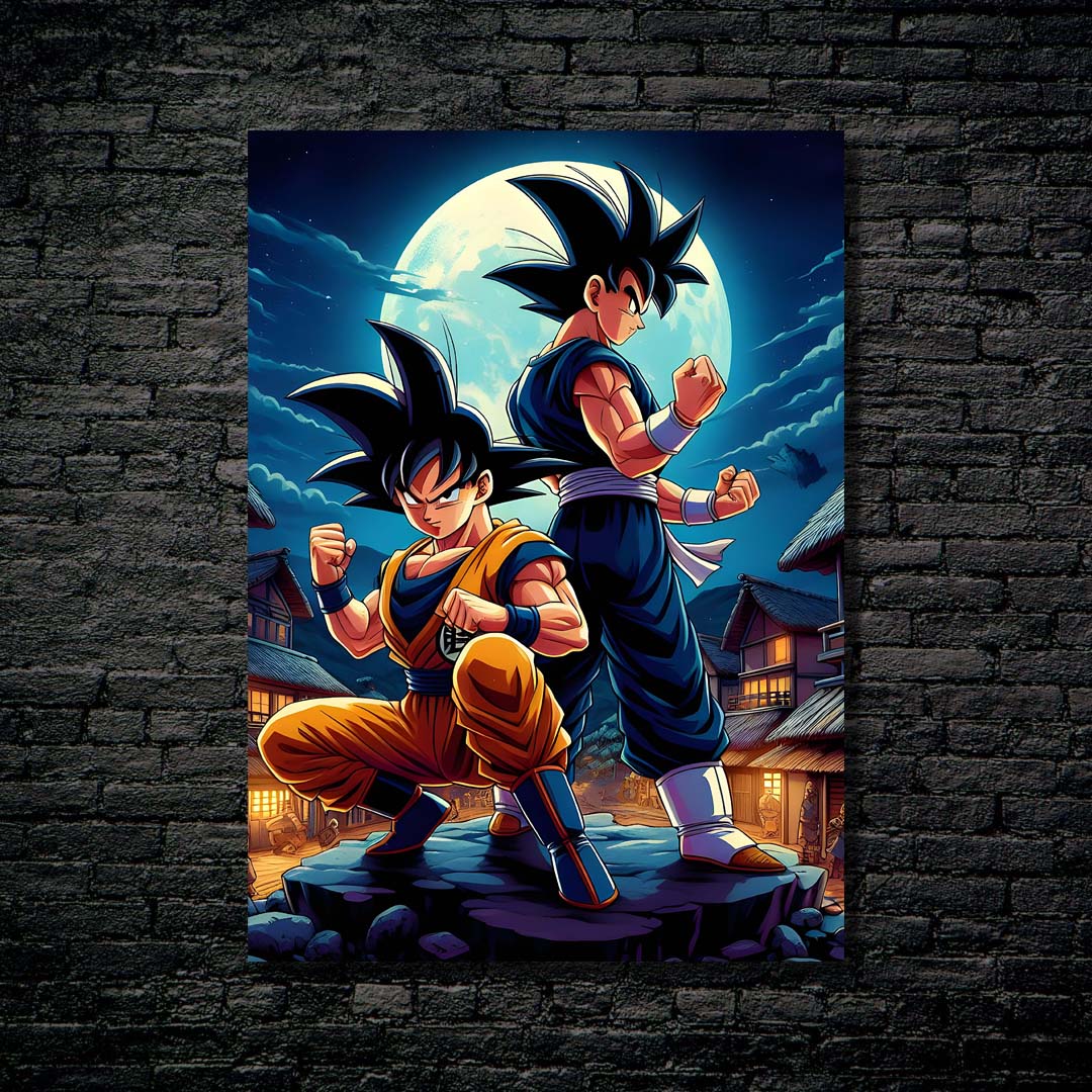 Goku and Vegeta