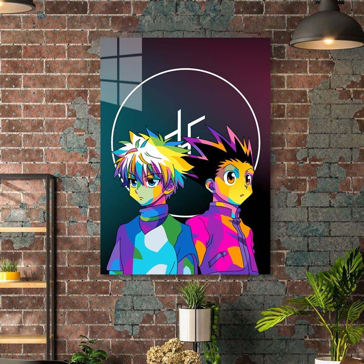 Gon and Killua in WPAP Style