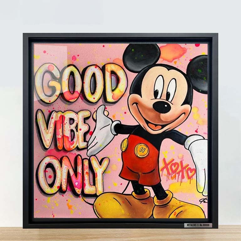 Good Vibes Only- ARTWORK BY Fabrizio Ceccarelli