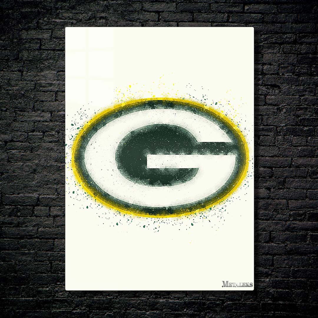 Green Bay Packers Watercolor