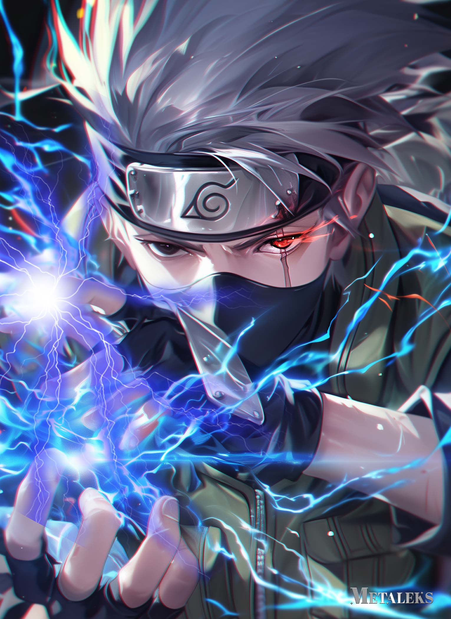 Hatake Kakashi Chidori _ Naruto