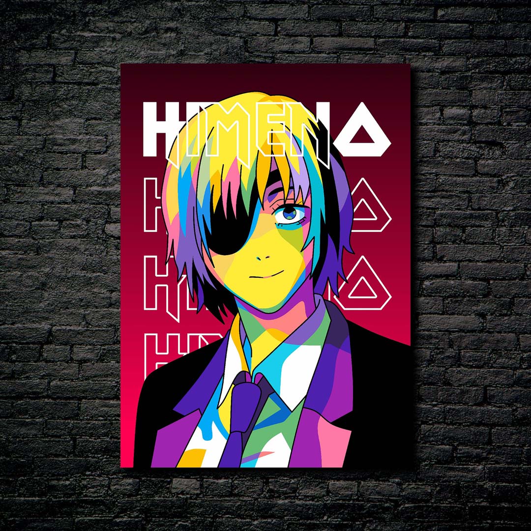 Himeno in WPAP Pop Art