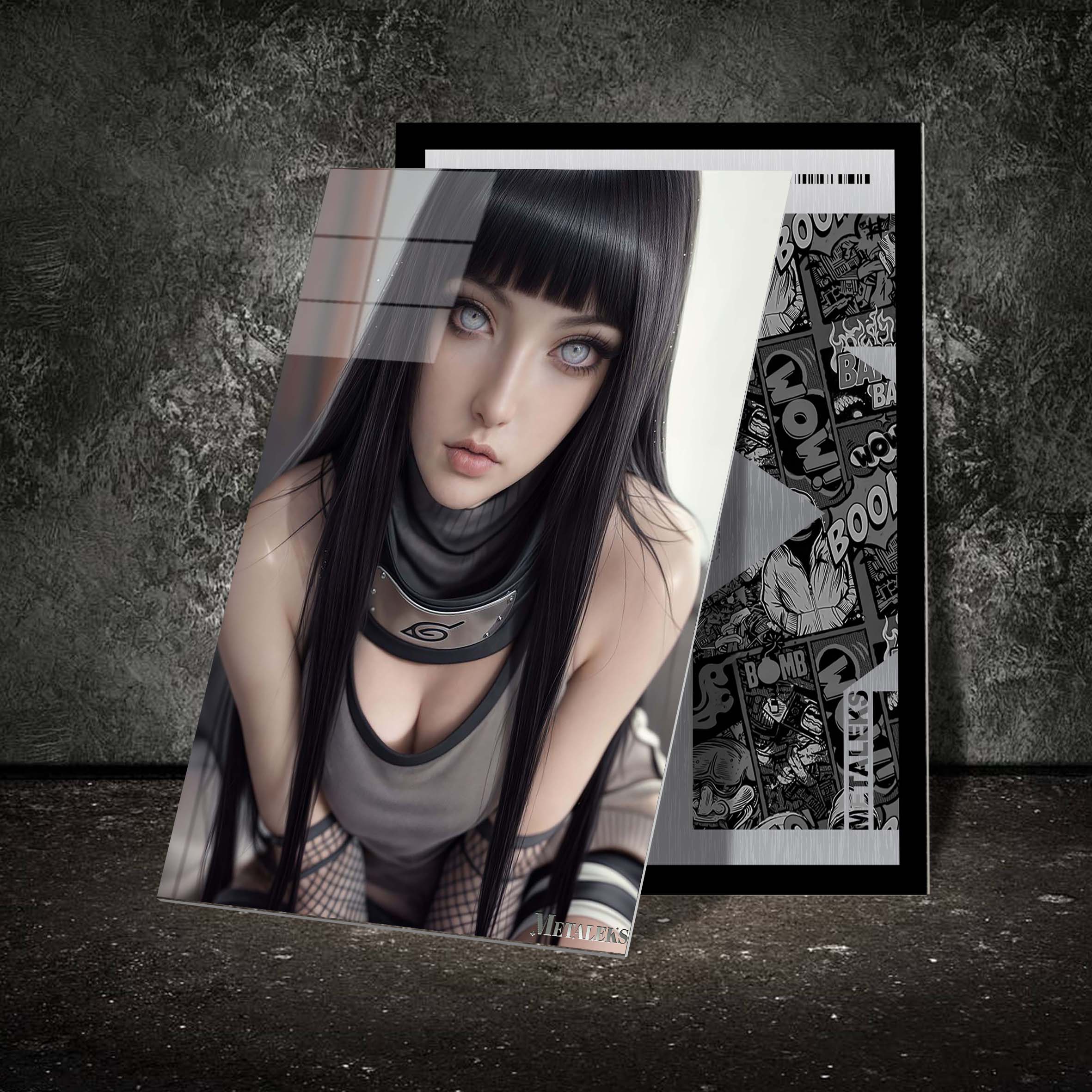 Hinata Hyuga realistic conceptart