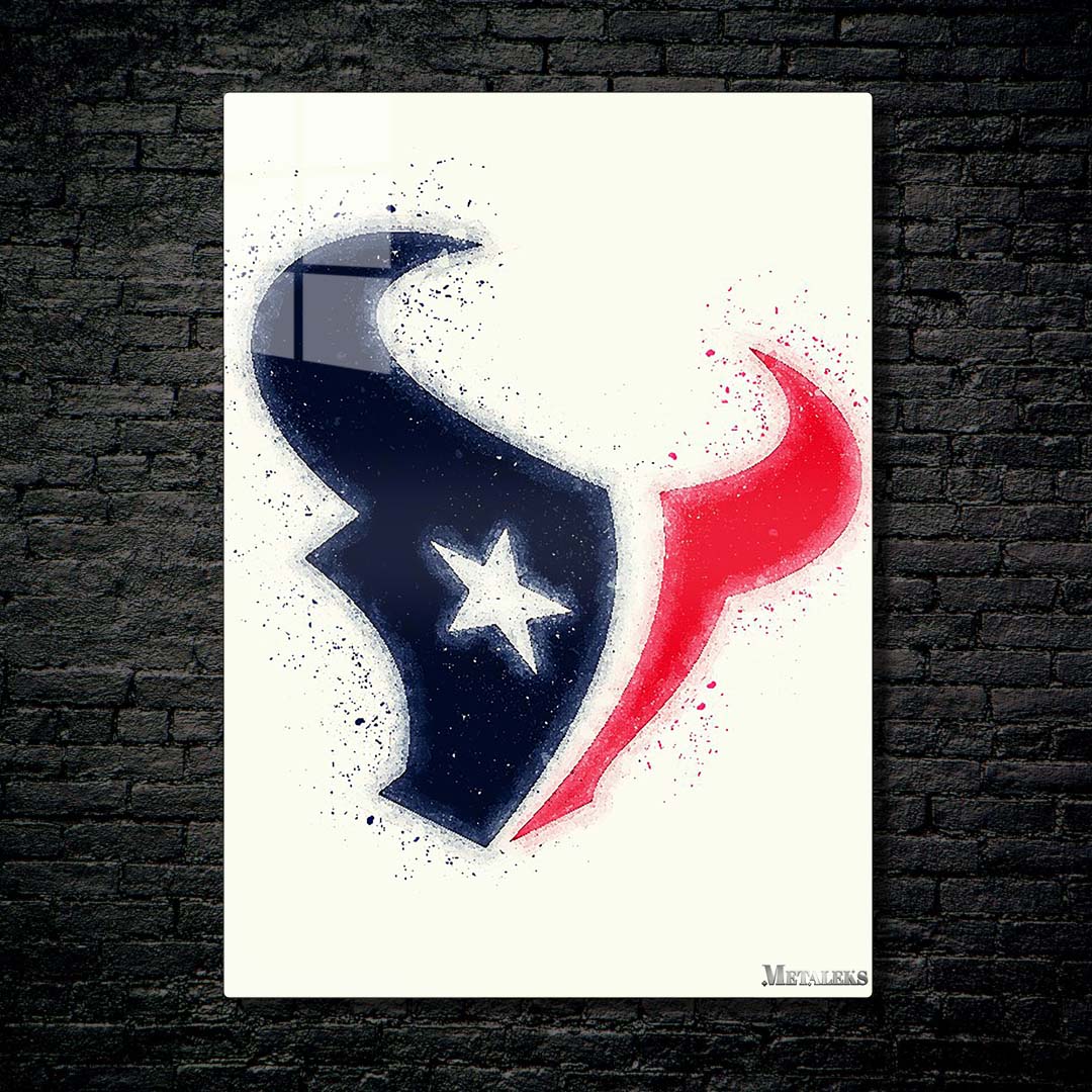 Houston Texans Watercolor