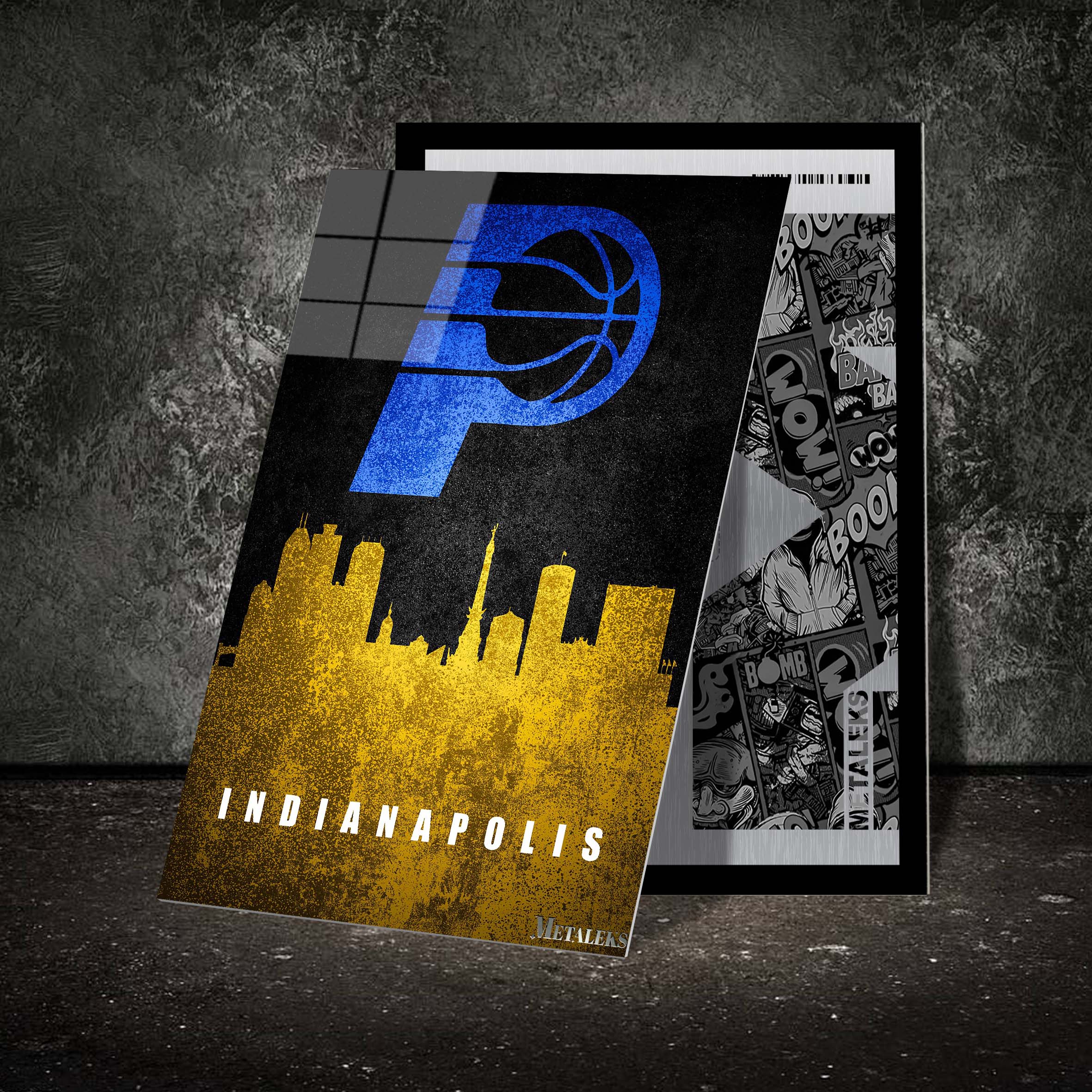 Indiana Pacers Indianapolis Indiana State Map