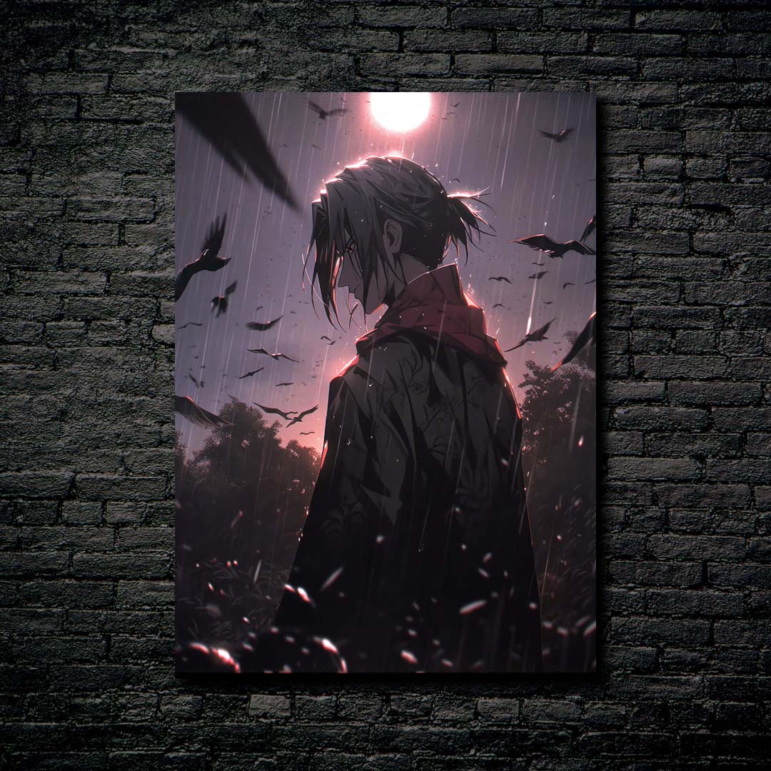 Itachi Uchiha cinematic poster