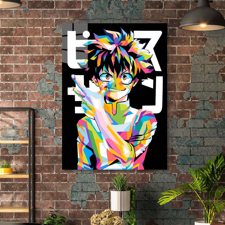 Izuku Midoriya in WPAP Style