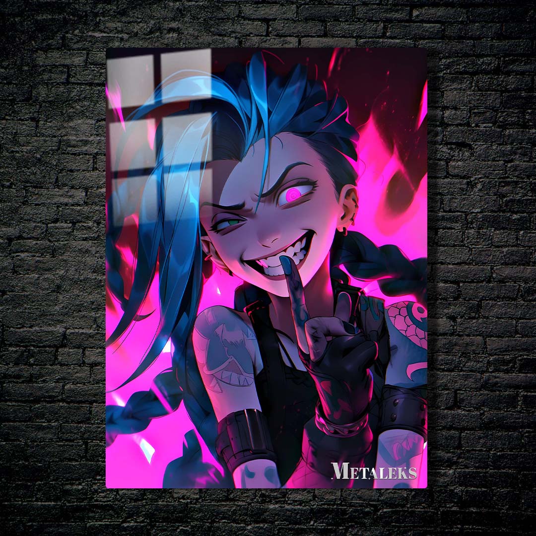 Jinx evil smile from arcane