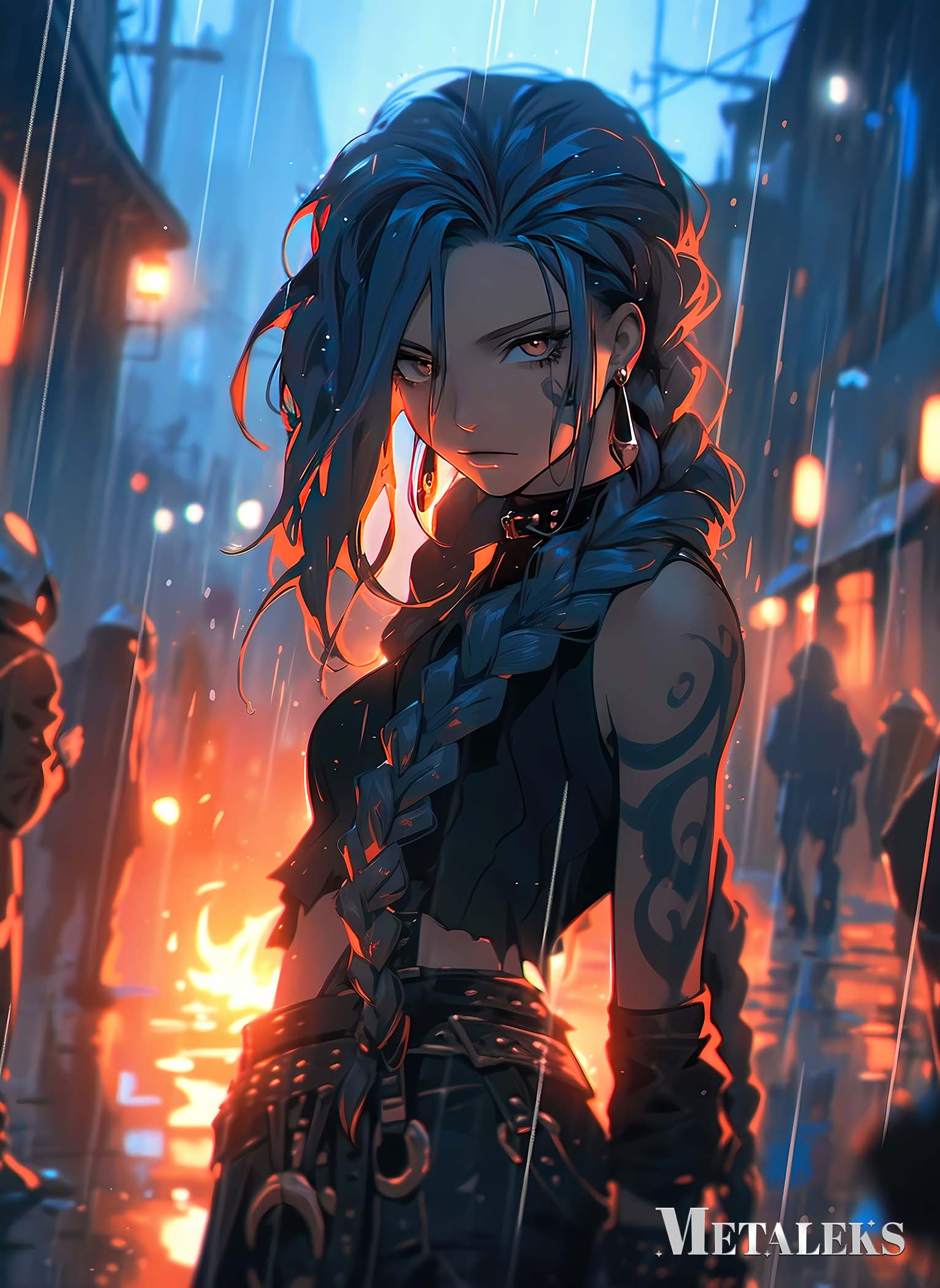 Jinx wallpaper by @visinaire.ai