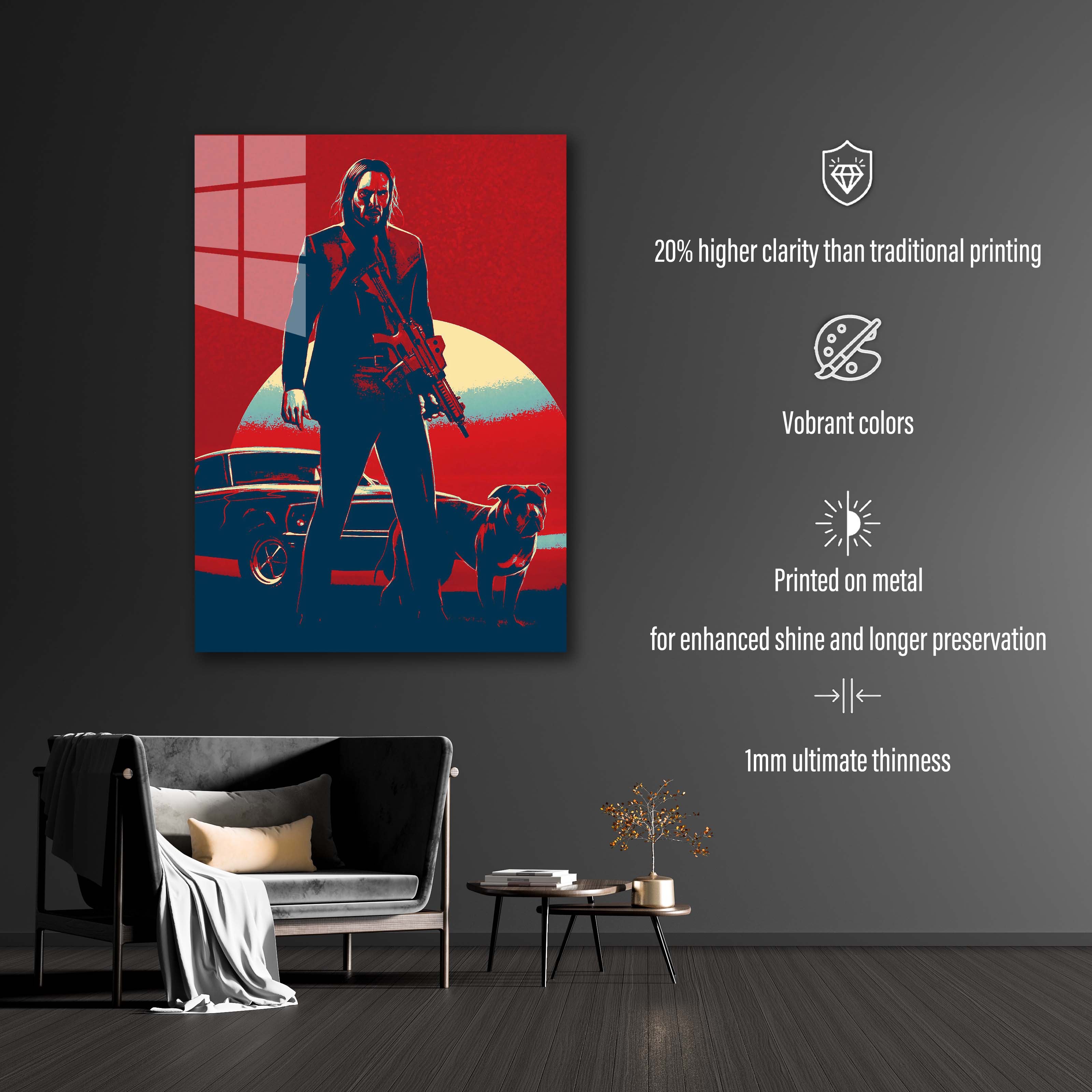 John Wick Pop Art