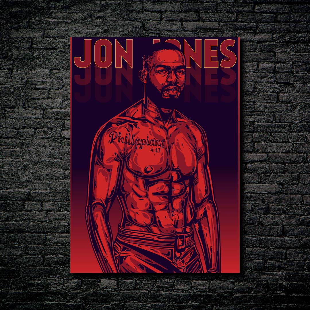 Jon Jones Pop Art