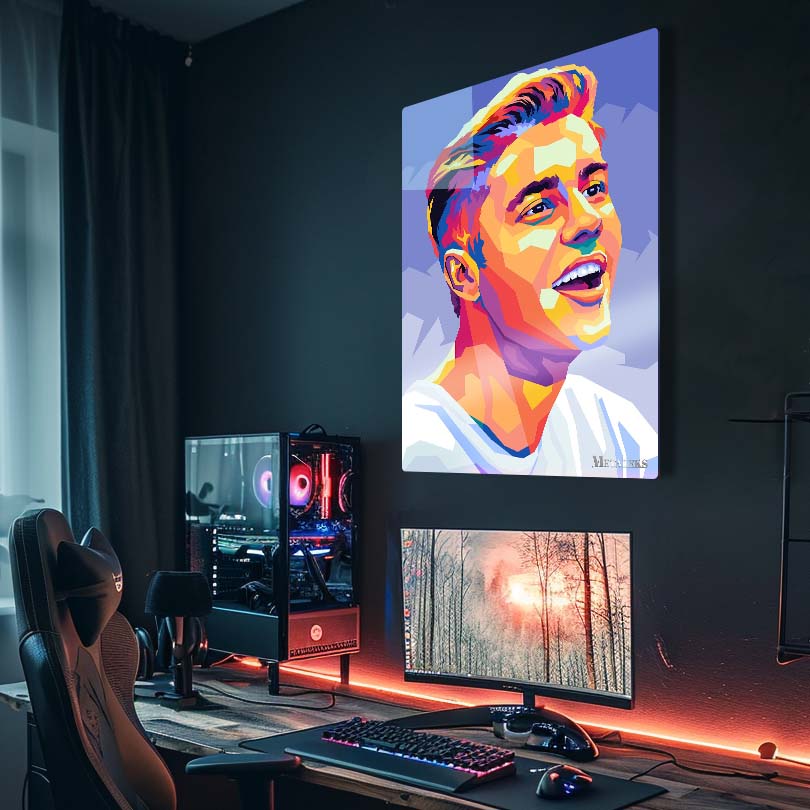 Justin wpap pop art