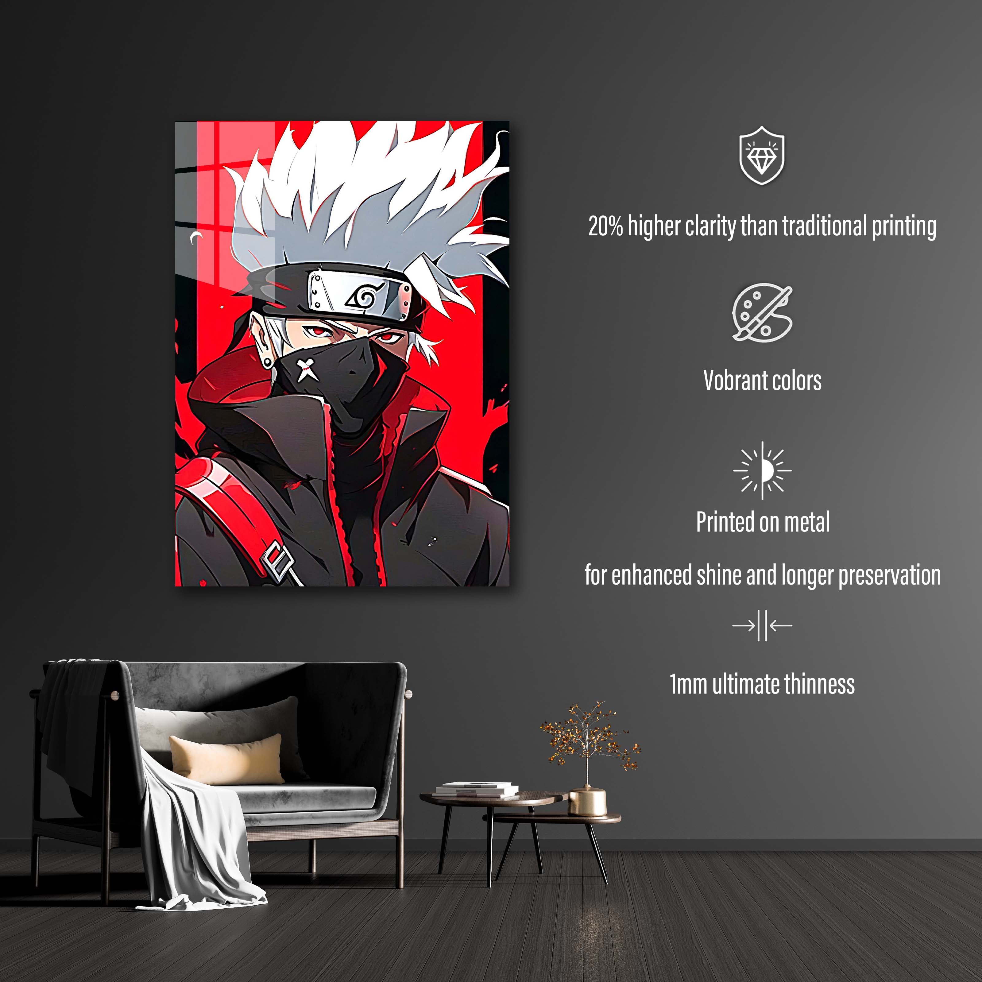 Kakashi black red