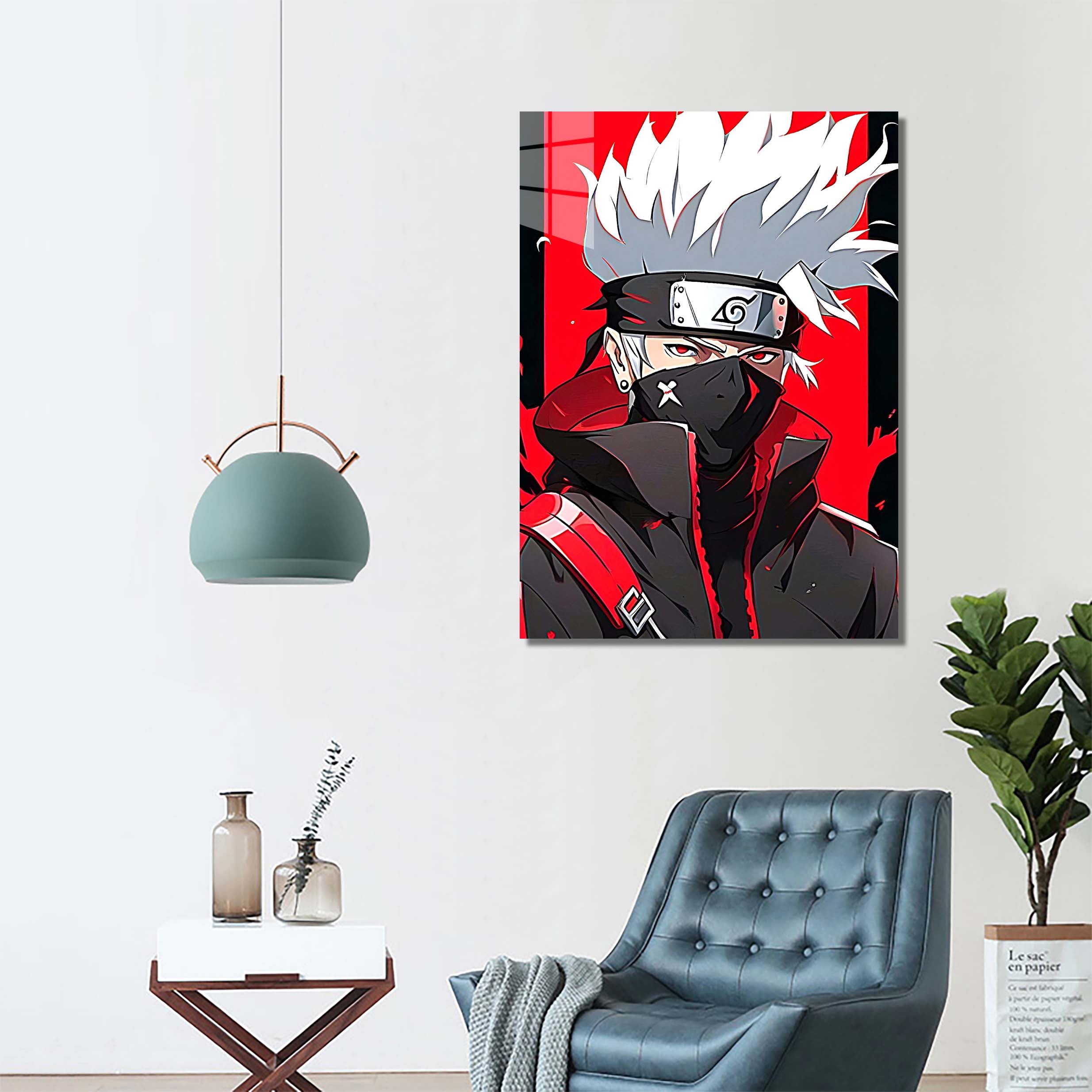 Kakashi black red