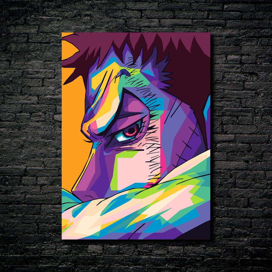 Katakuri one piece pop art-designed by @ FanartPopArt