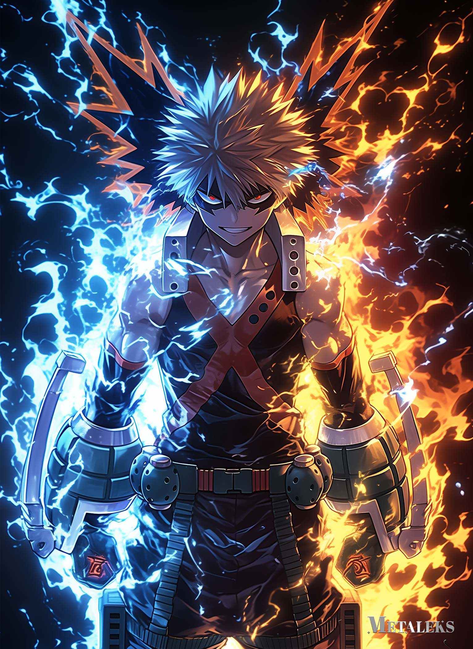 Katsuki Bakugou   My Hero Academia Fire And Lightning