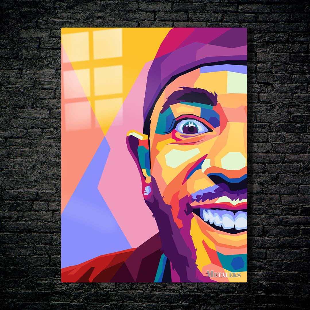 Kendrick Lamar Wpap pop art