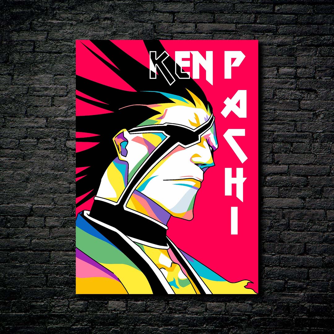 Kenpachi in WPAP Style