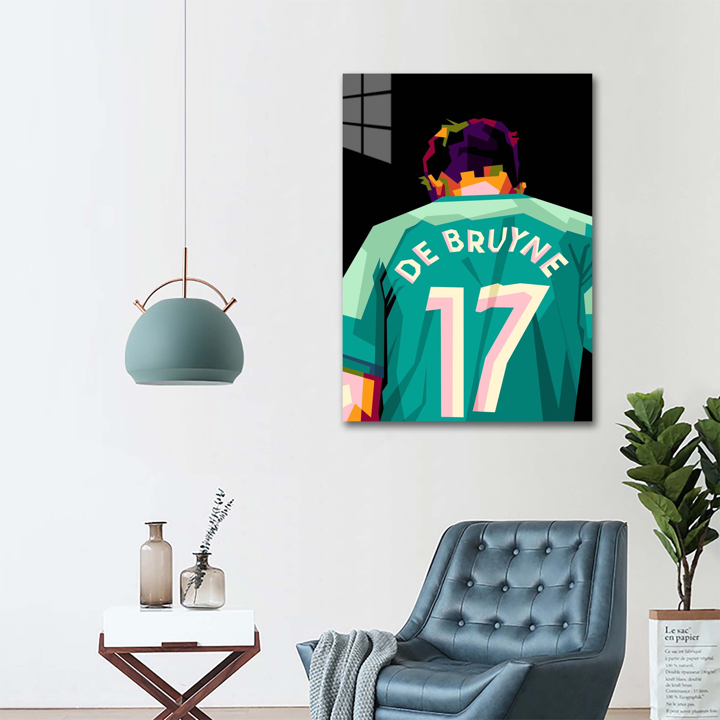 Kevin de Bruyne in pop art amazing