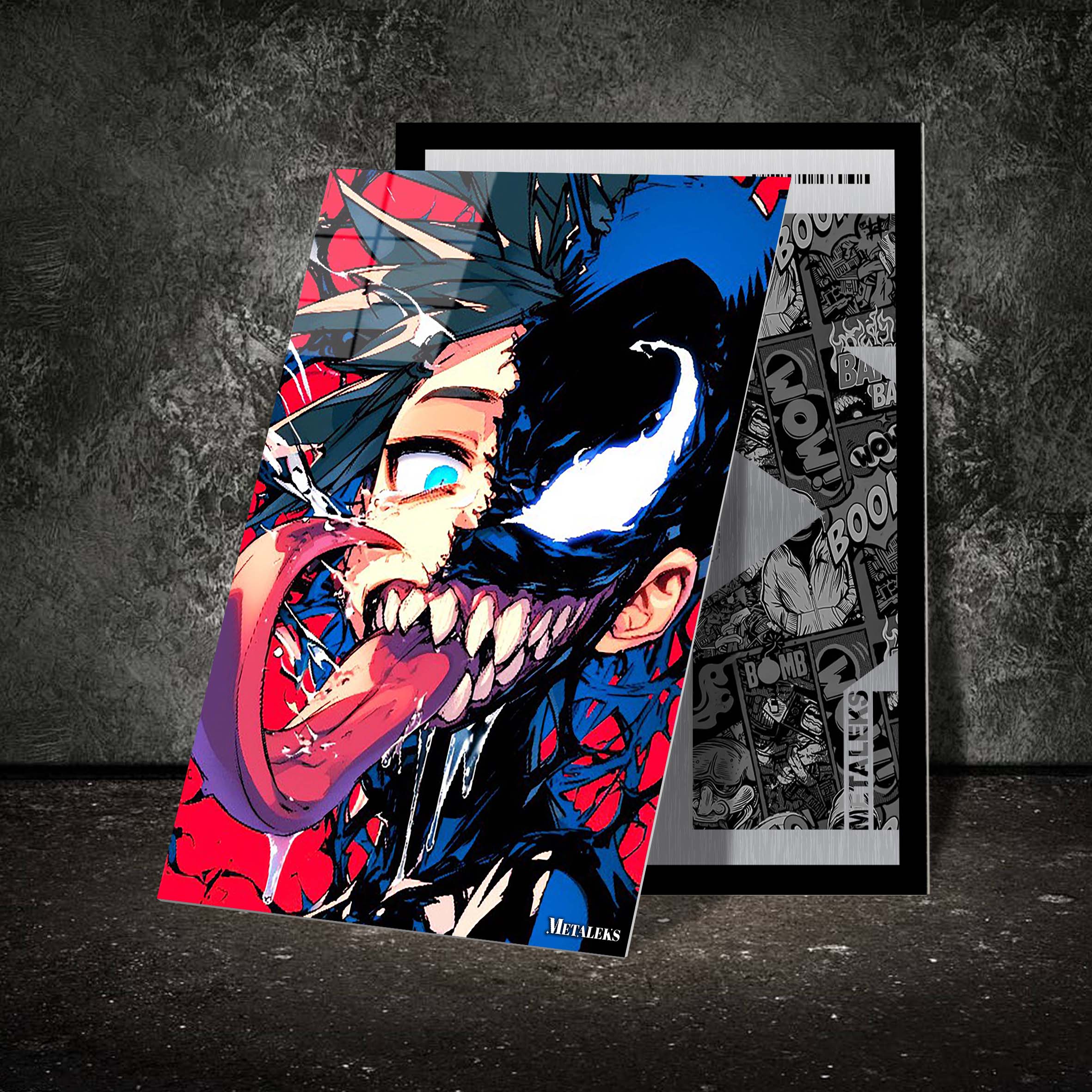 Kid Venom - Comic's collection-designed by @ ai.place