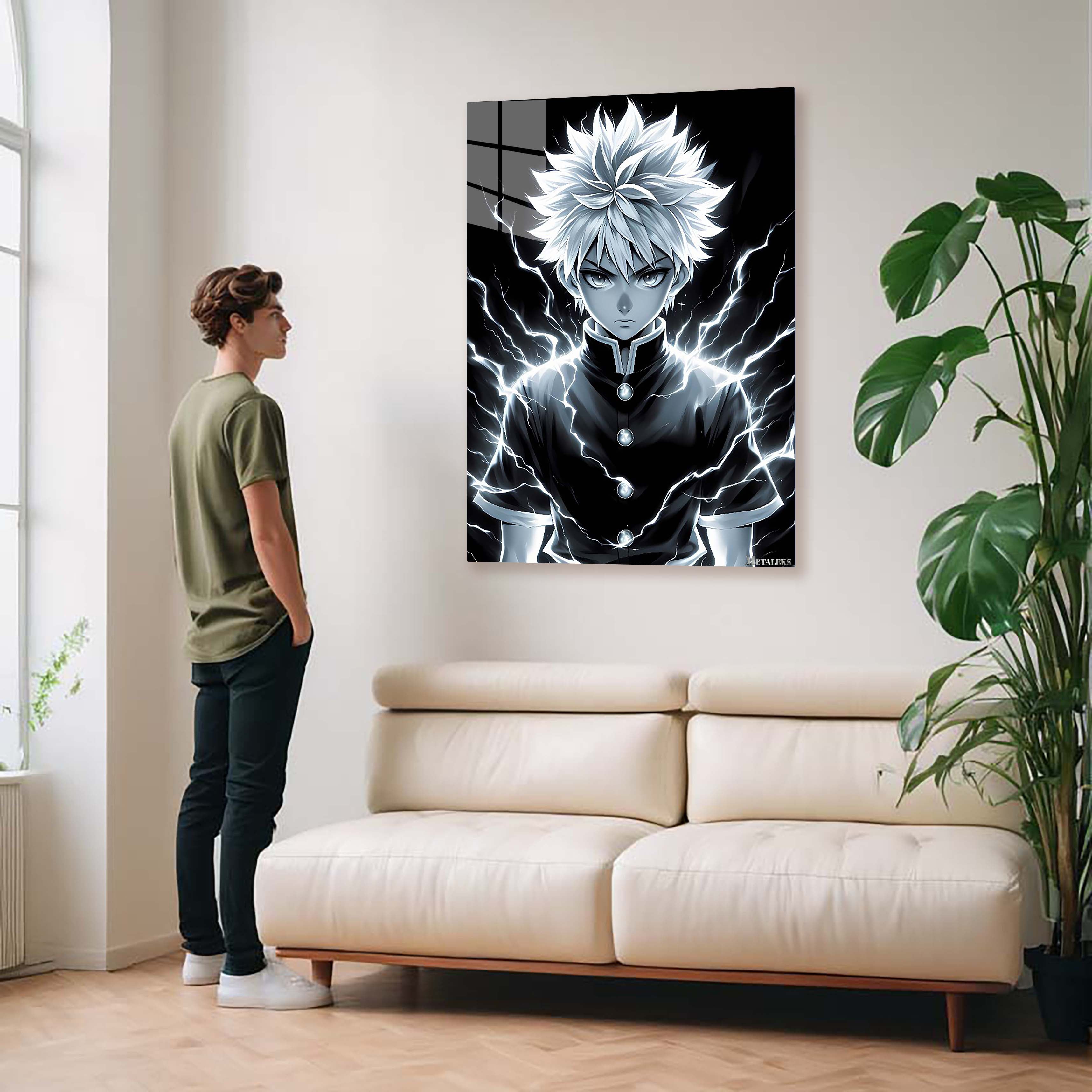 Killua Zoldyck Hunter-Artwork by @Lucifer Art2092