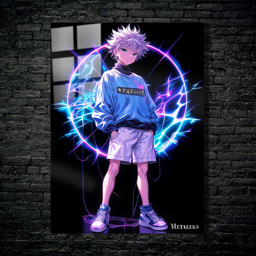 Killua Zoldyck Neon Effect - Hunter x Hunter