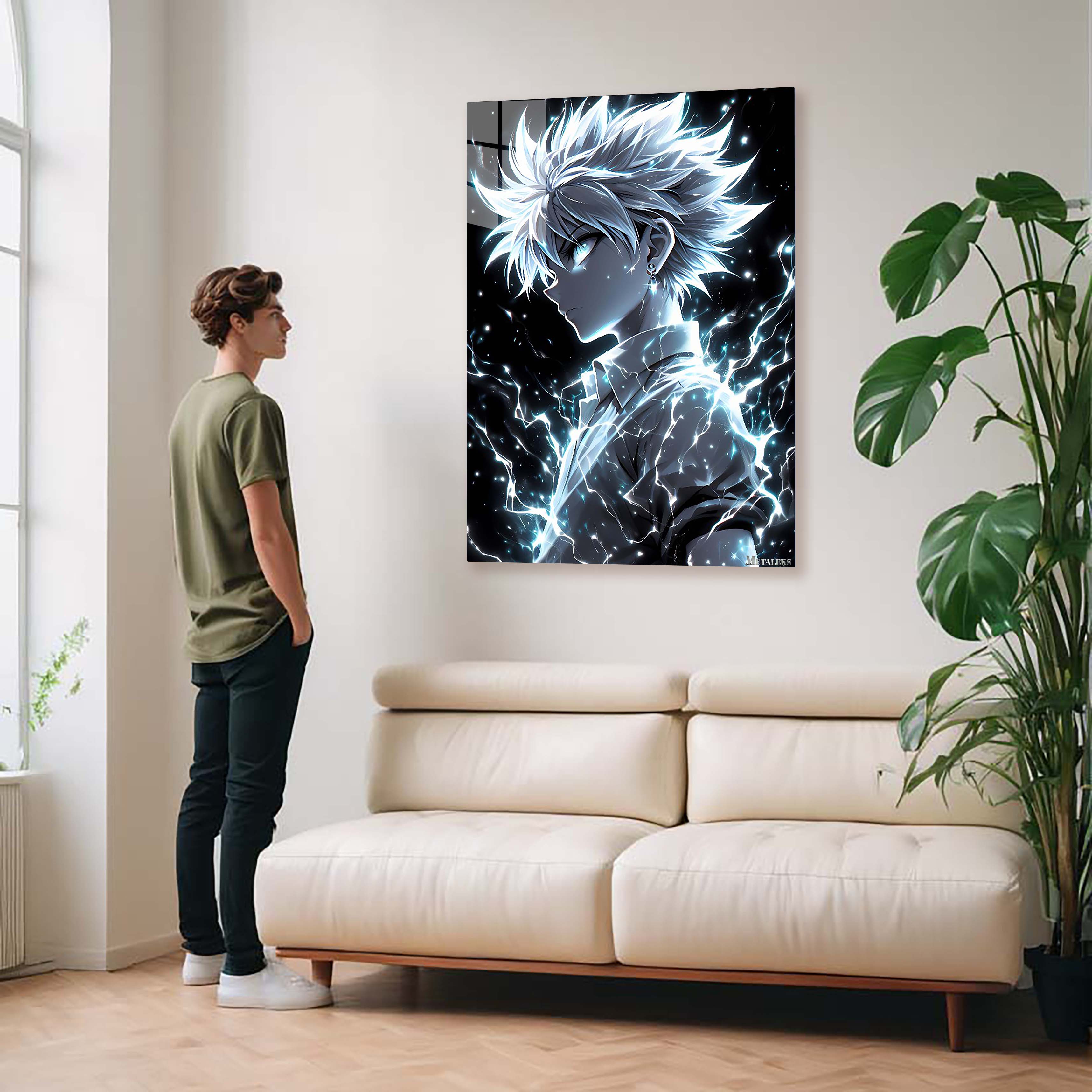 Killua Zoldyck v7-Artwork by @Lucifer Art2092