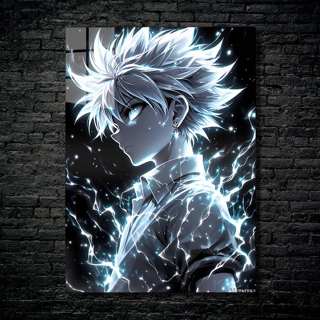 Killua Zoldyck v7-Artwork by @Lucifer Art2092