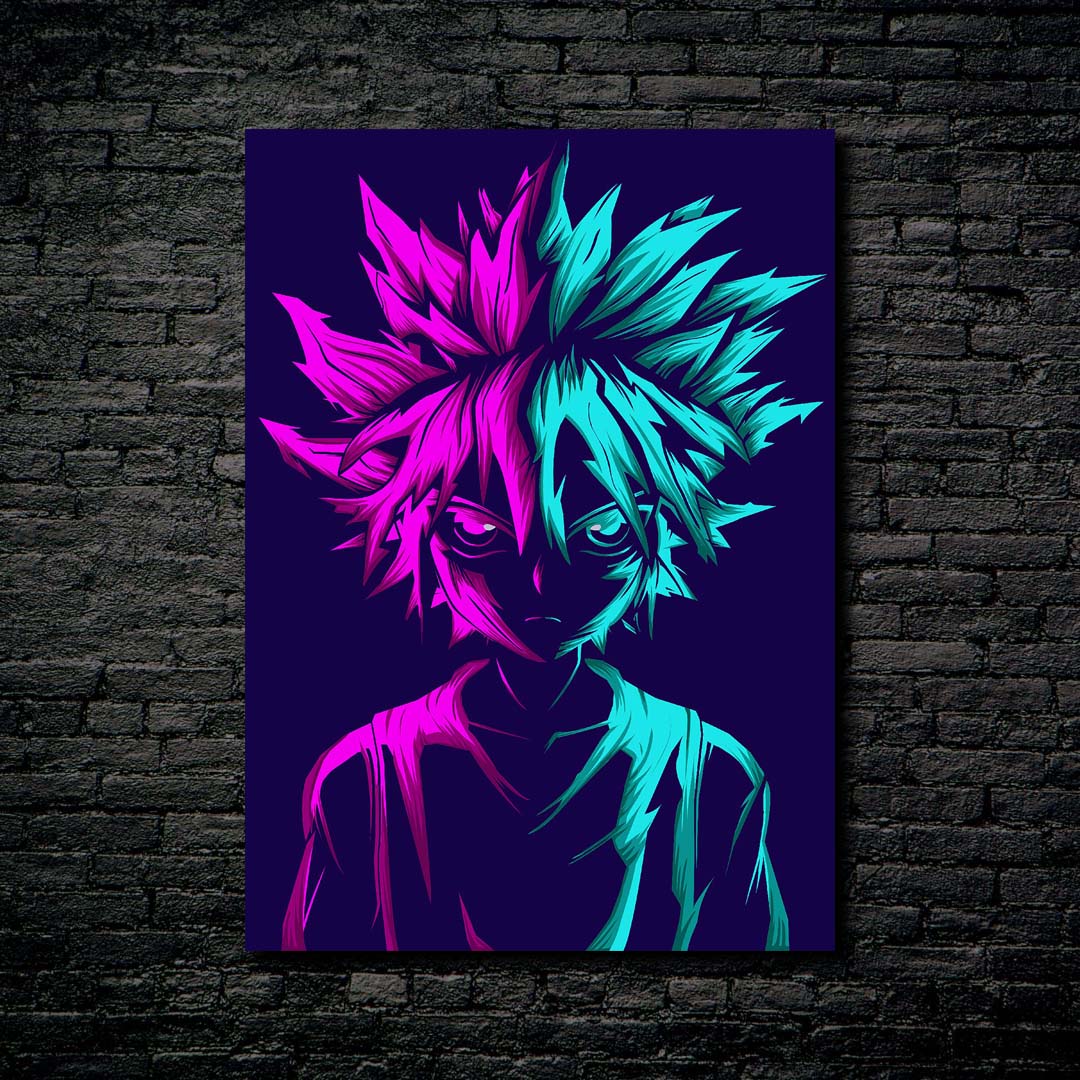 Killua neon style