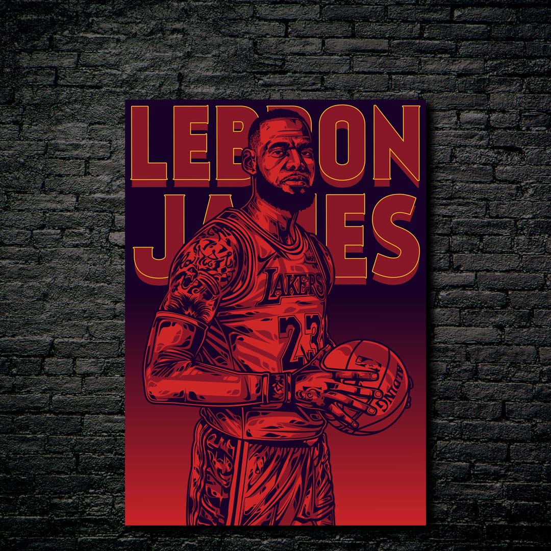 Lebron James Pop Art