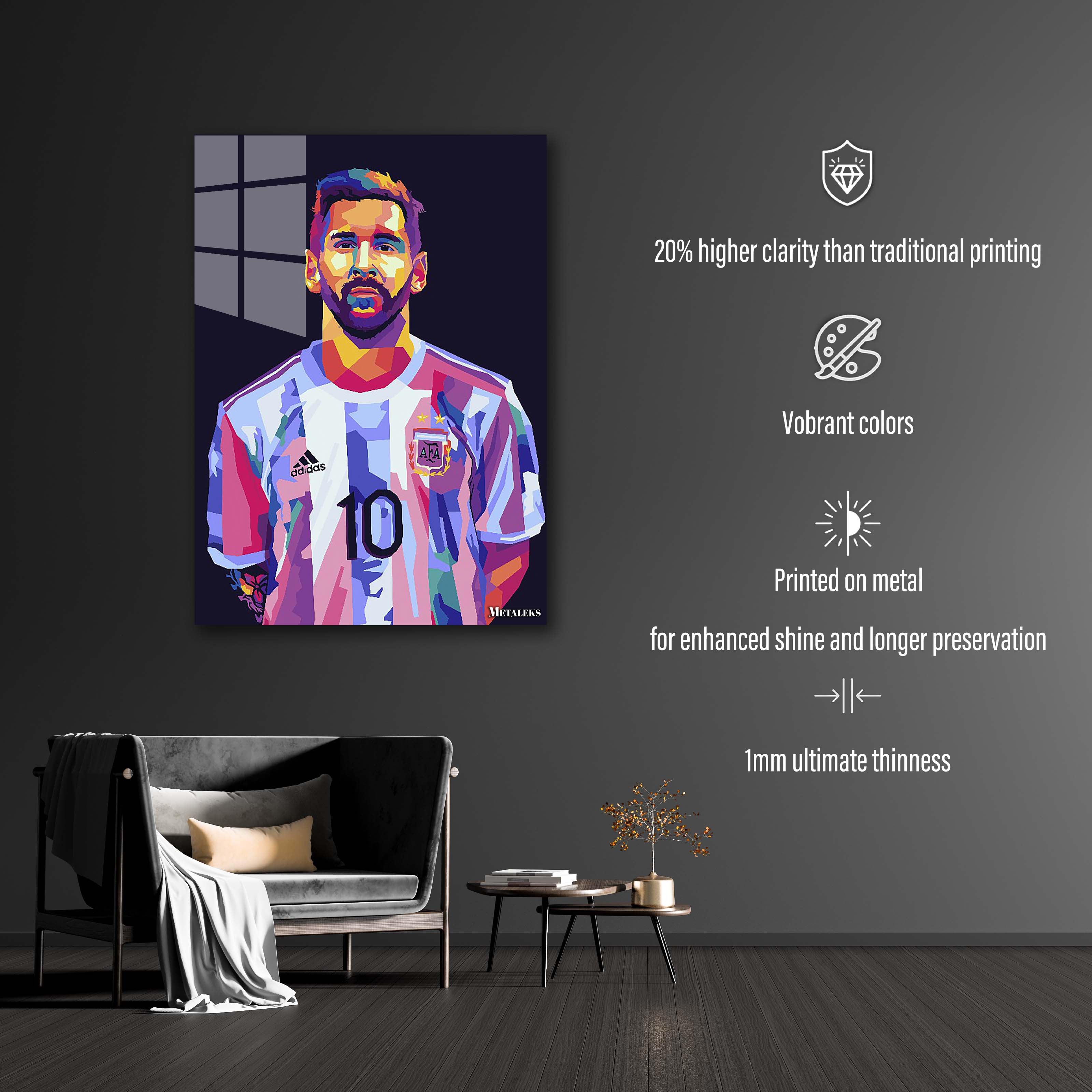 Leo Messi In Wpap style