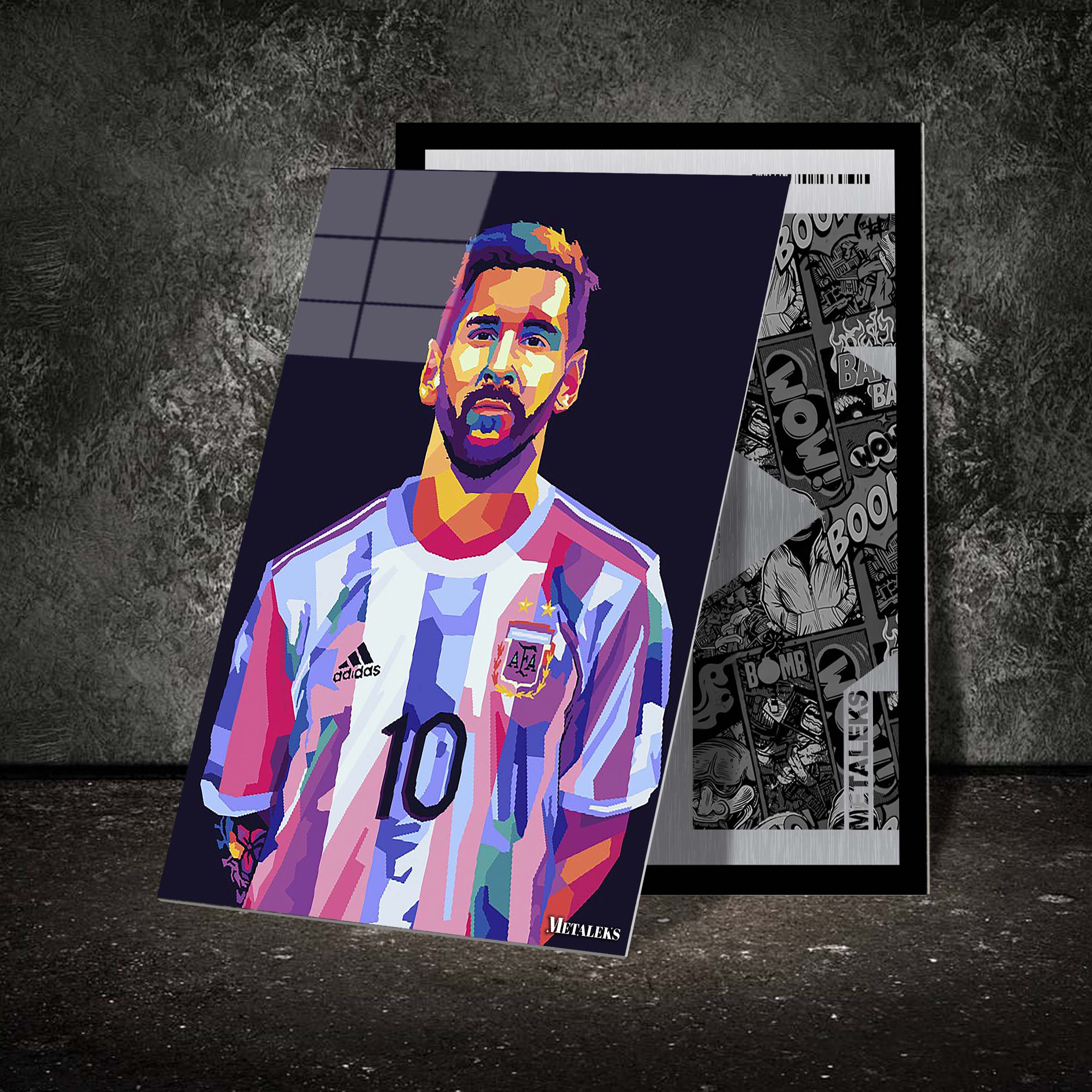 Leo Messi In Wpap style