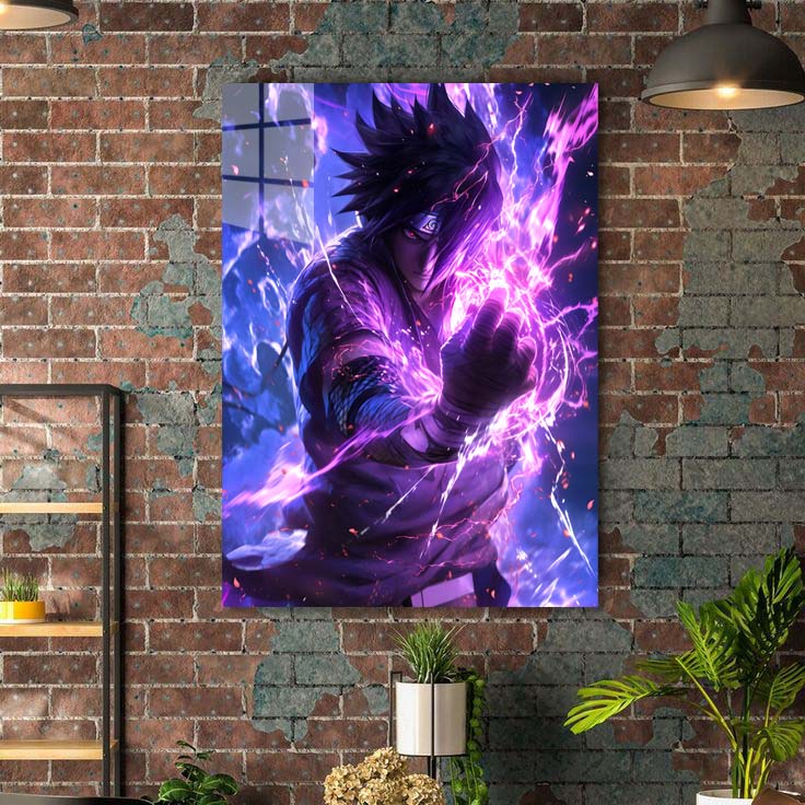 Lightning Purple Sasuke