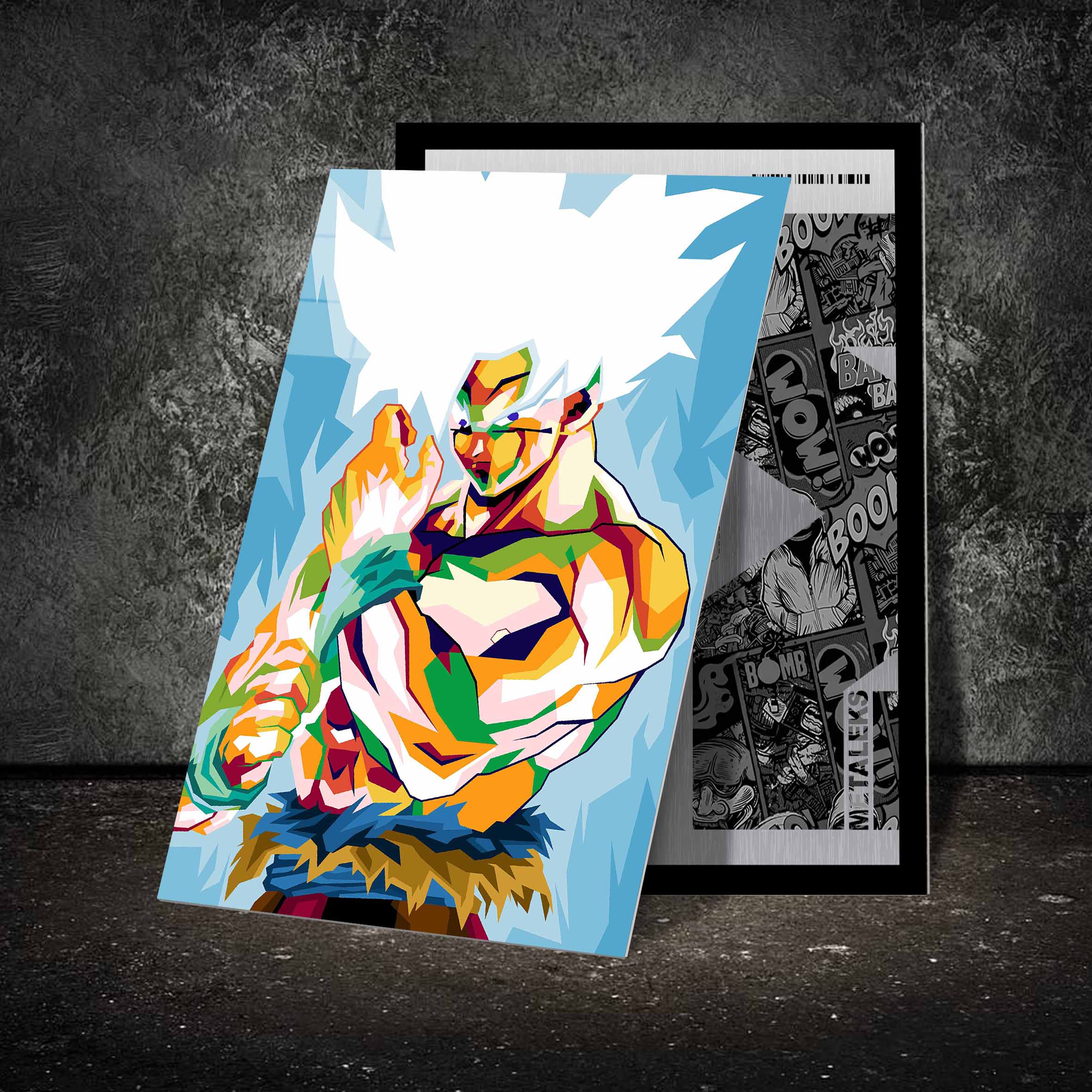 Limited edition anime dragonball in amazing wpap pop art