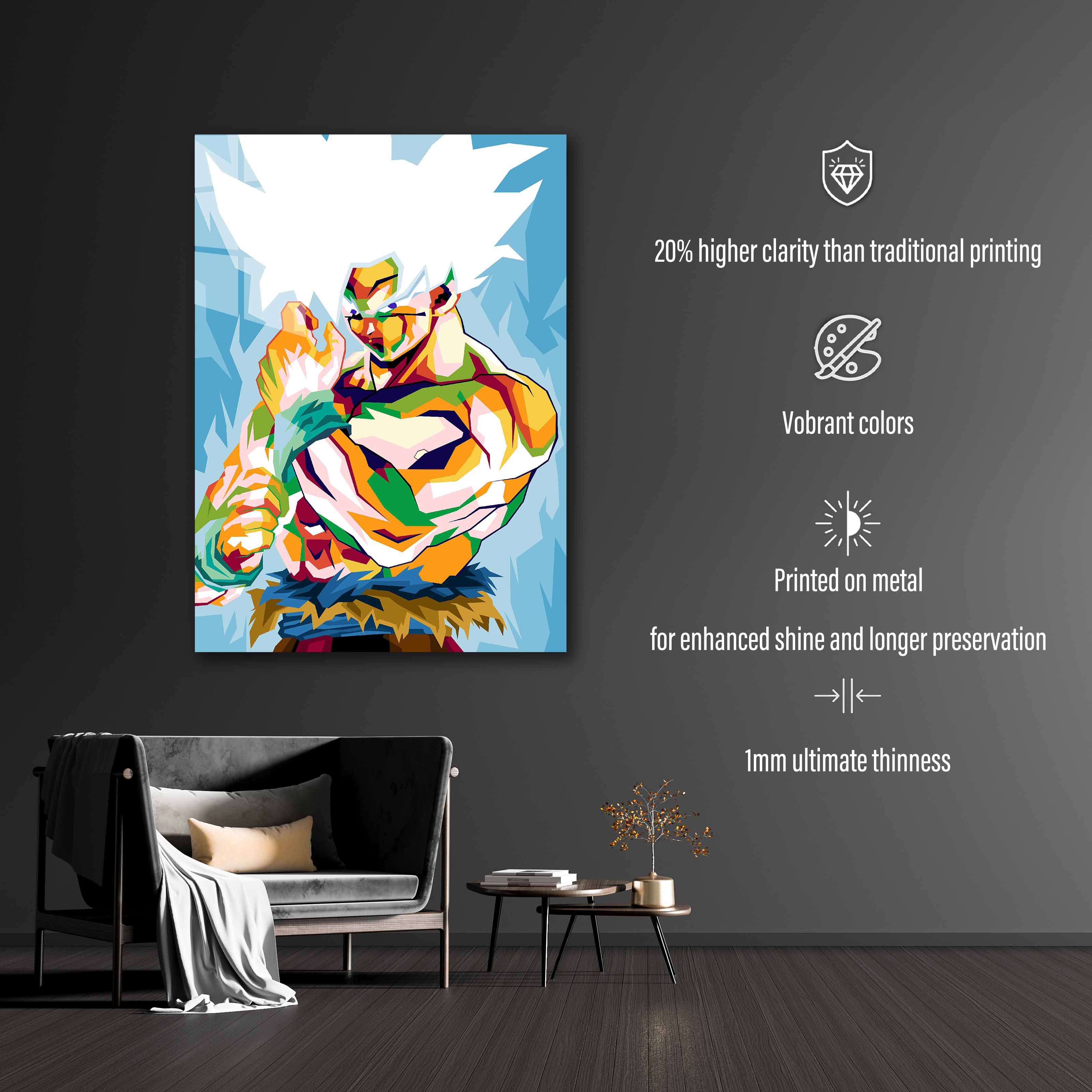 Limited edition anime dragonball in amazing wpap pop art