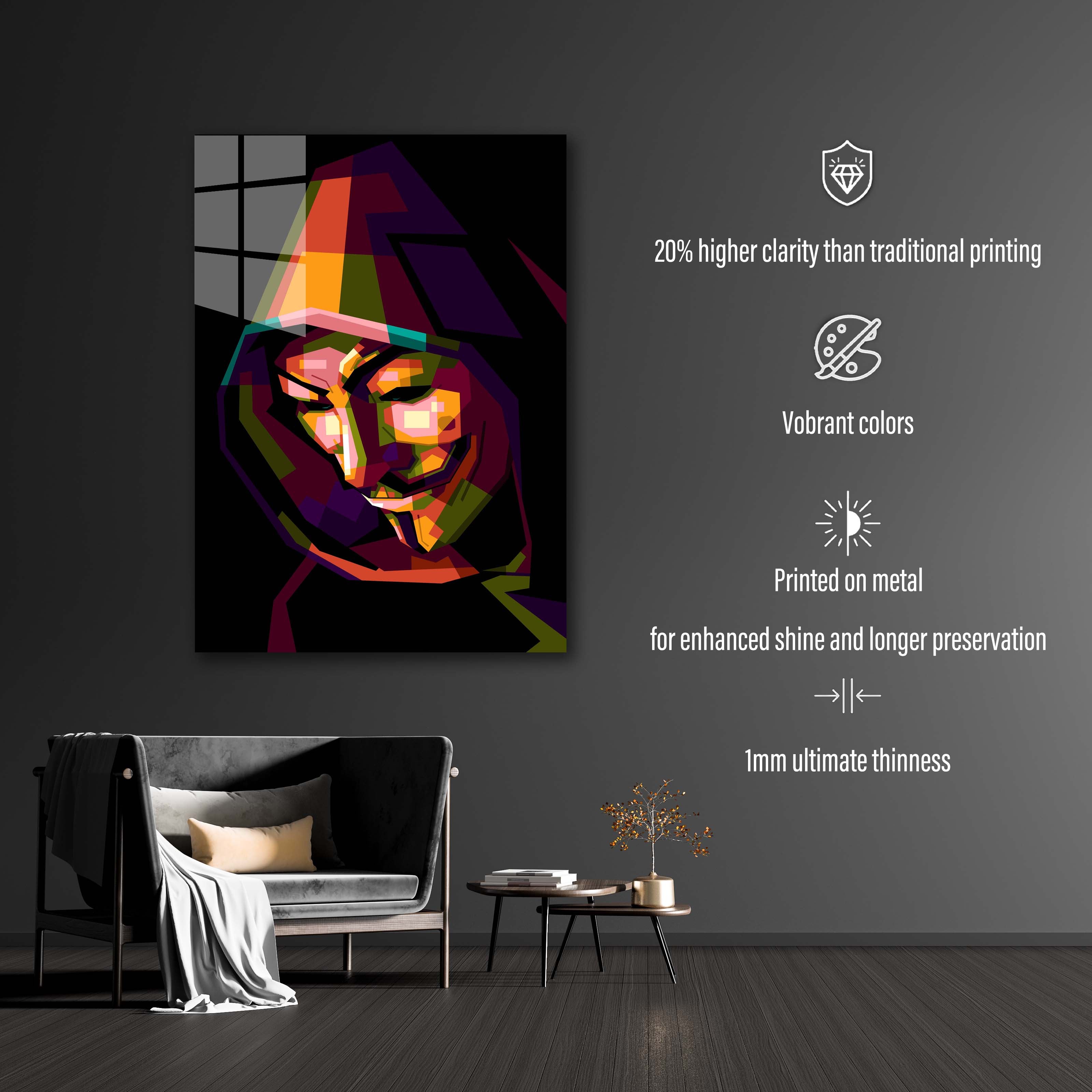 Limited edition wpap pop art Annonymouse