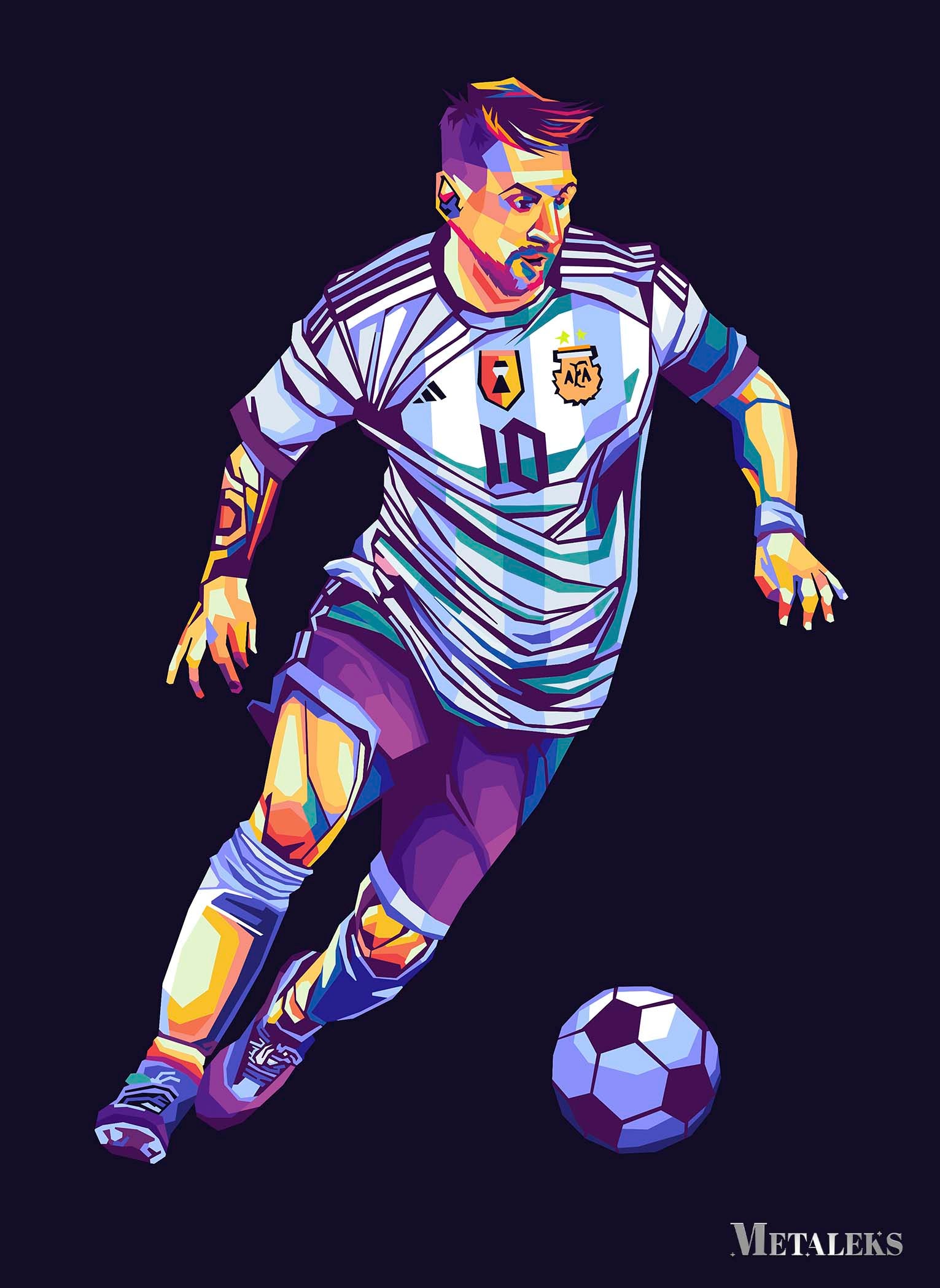 Lionel Messi In Wpap