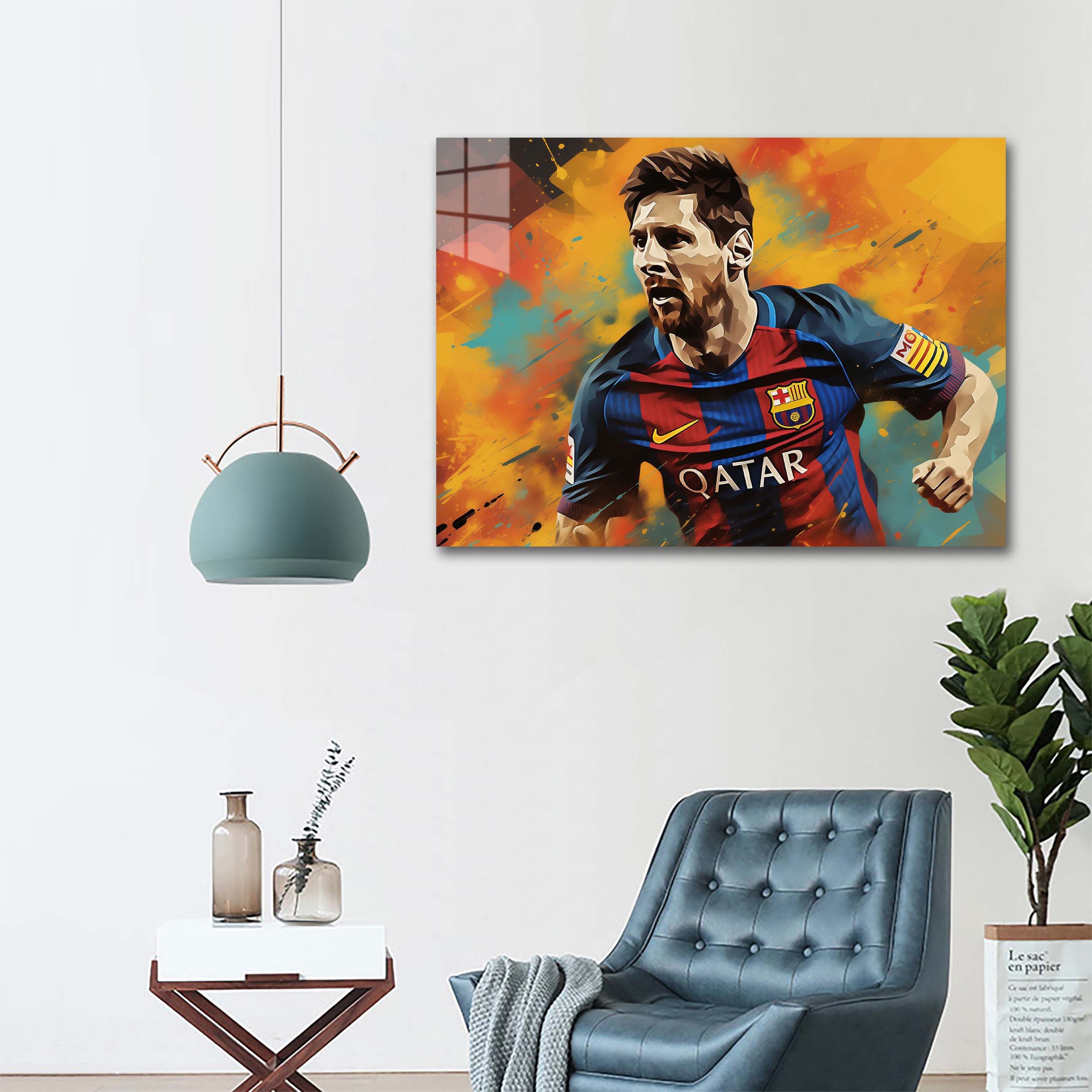 Lionel Messi Smoke