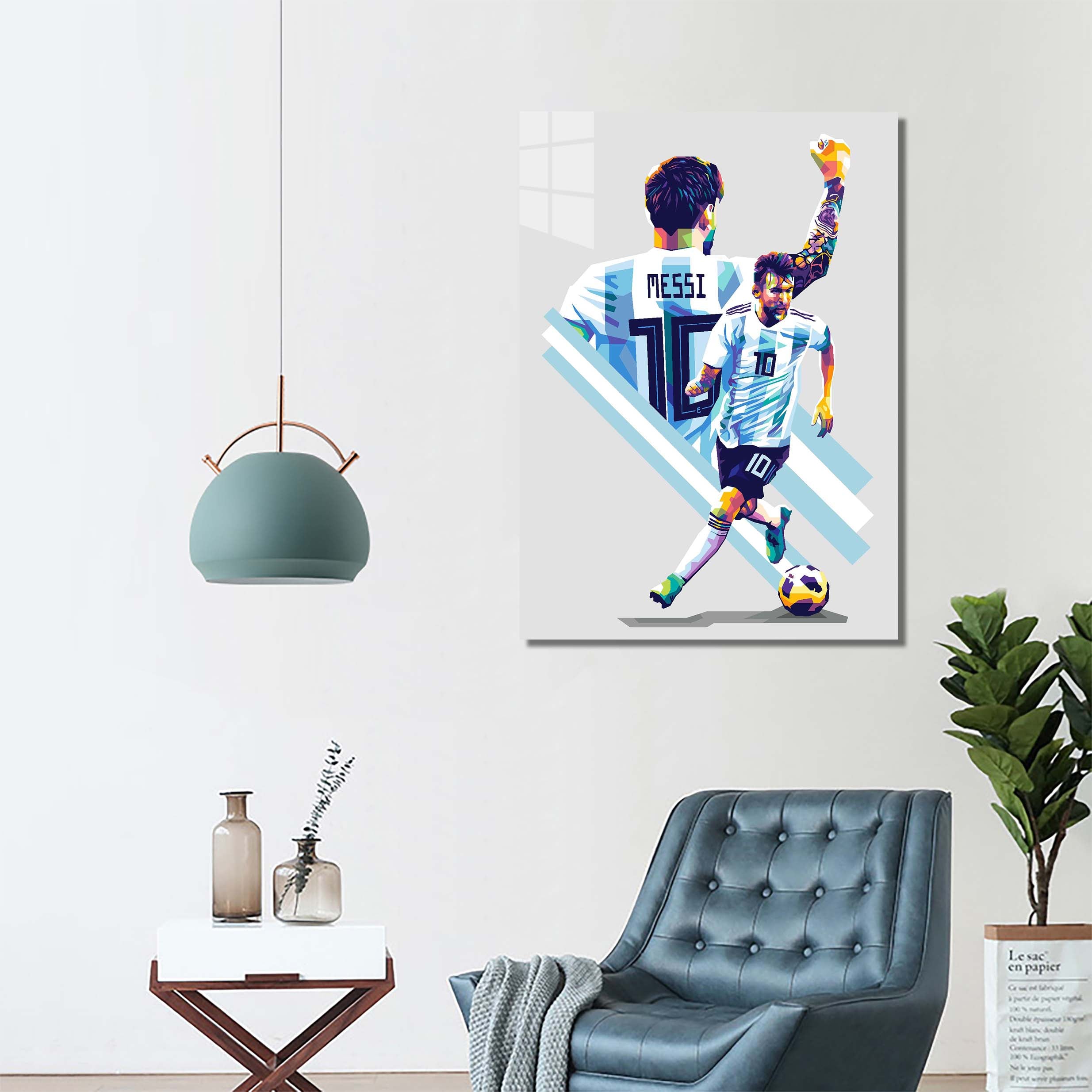 Lionel Messi WPAP style