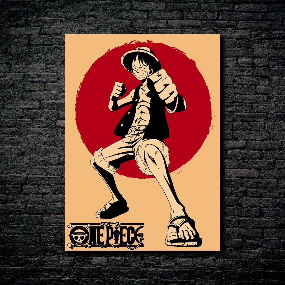 Luffy Grunge Style