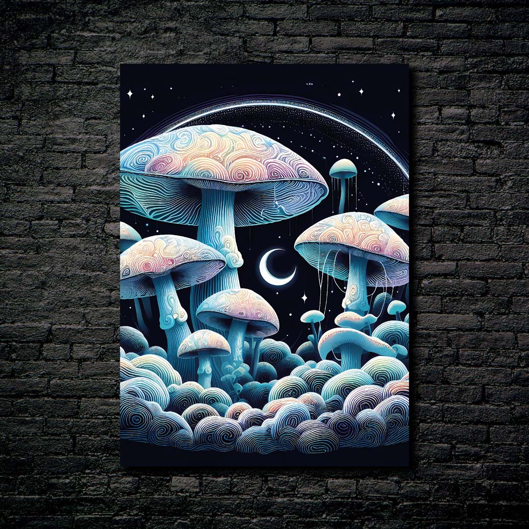 Lunar space mushroom