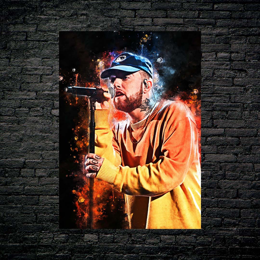 Mac Miller Watercolor