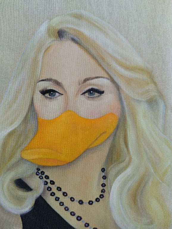 Madonna Daisy Duck- ARTWORK BY katysart.artist