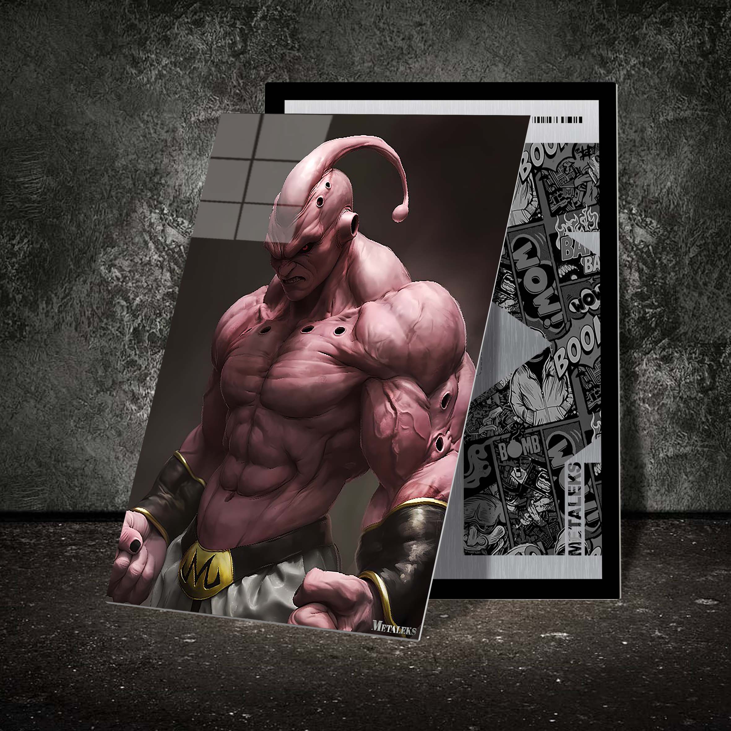 Majin Buu #1 Custom Artwork - By Synth Anime