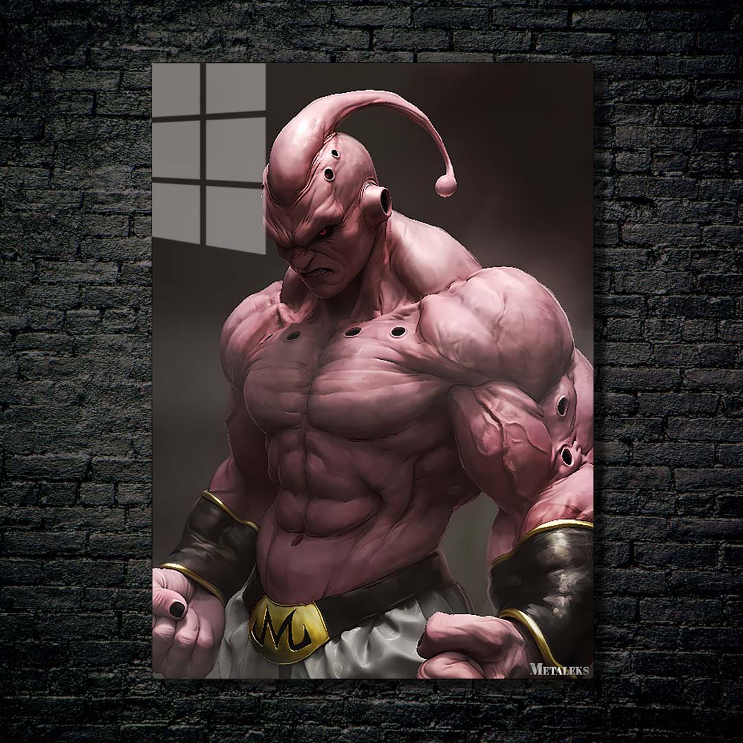 Majin Buu #1 Custom Artwork - By Synth Anime