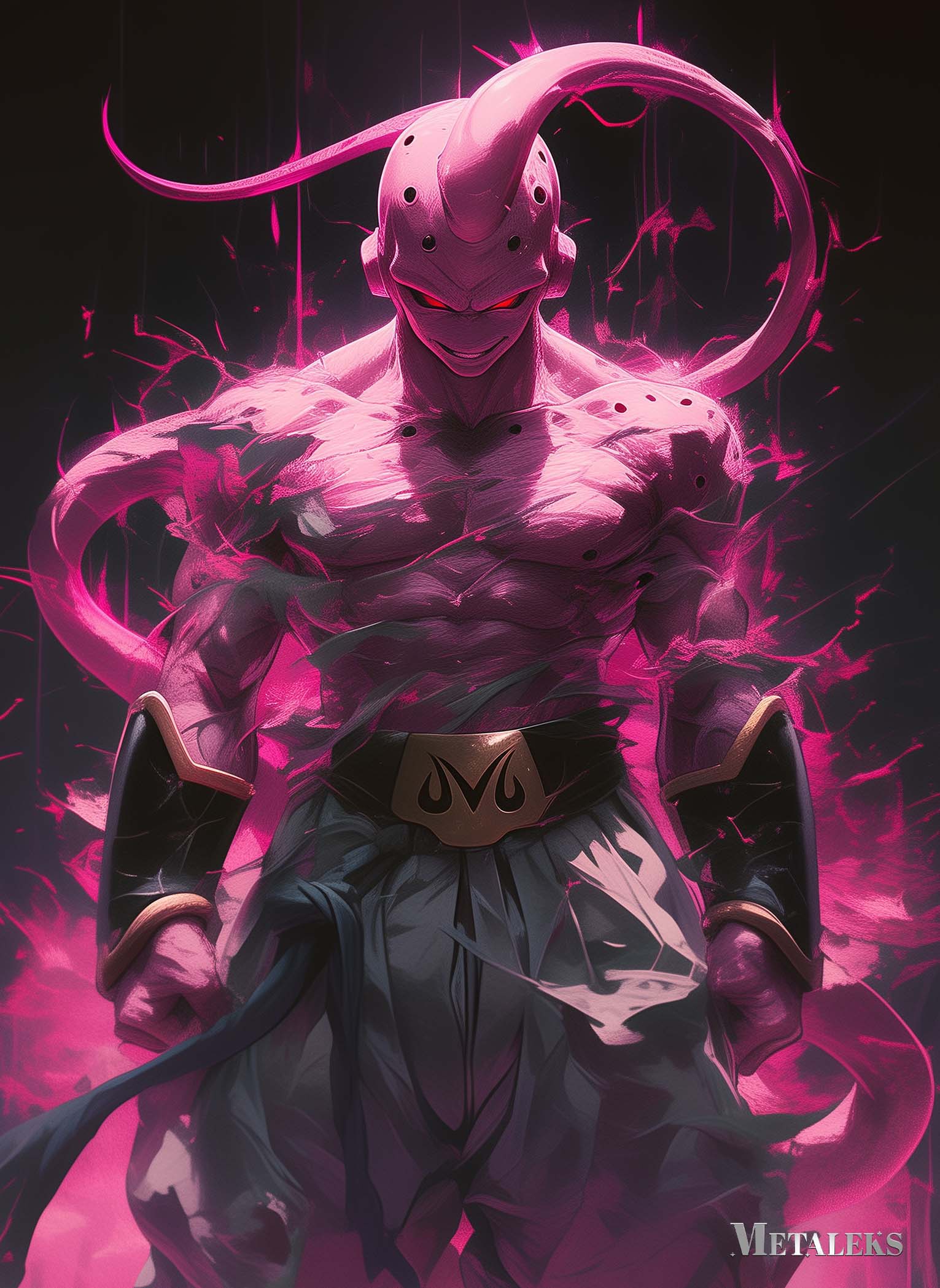 Majin Buu Aura   Dragon Ball